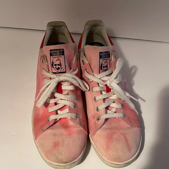 Adidas Stan Smith Pharrell Williams HU Holi (Pink) Tye dye RARE Amazon.com | adidas x Pharrell Williams Men Hu Holi Stan  main image 4